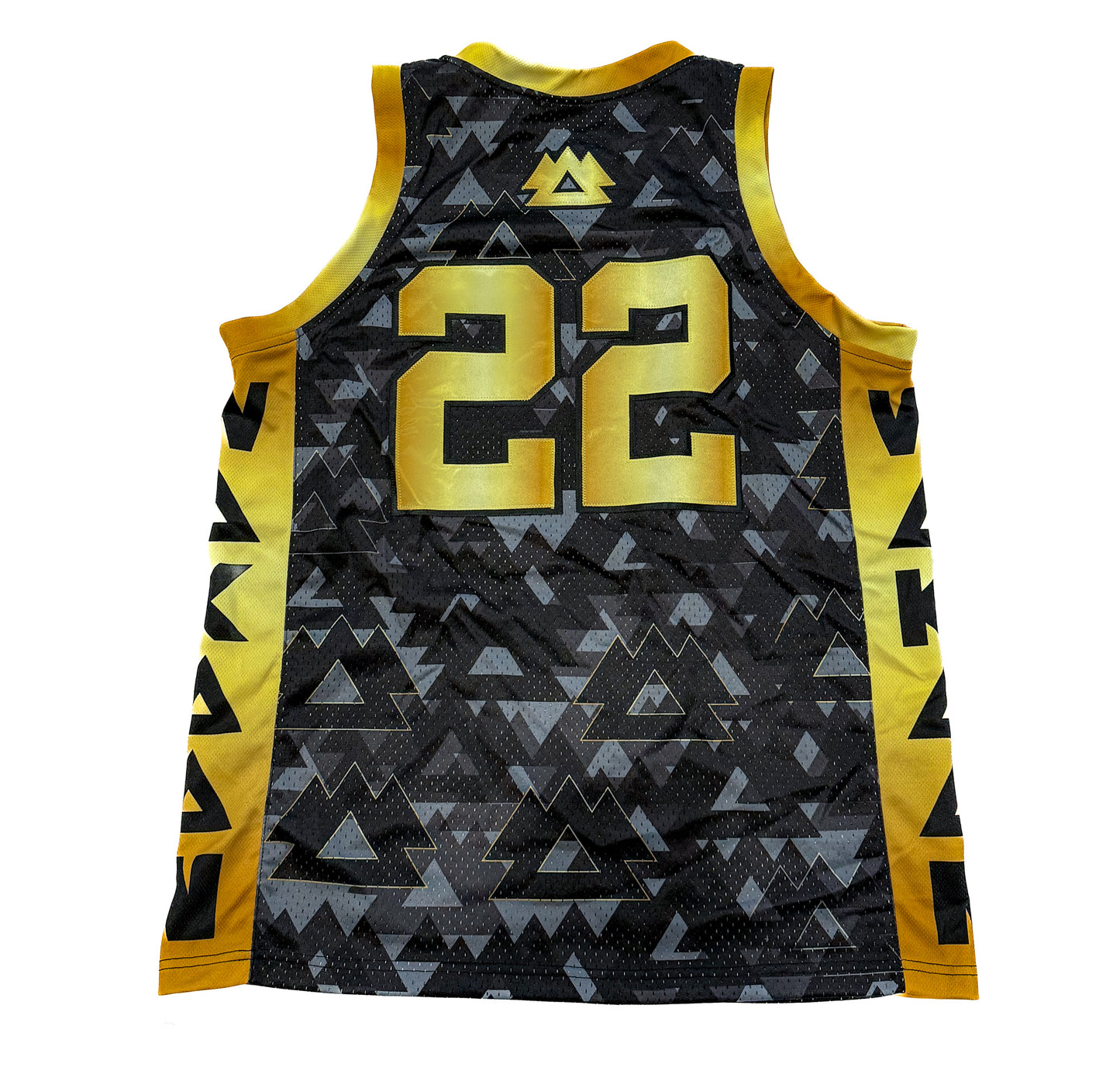 Wakaan Gold Basketball Jersey