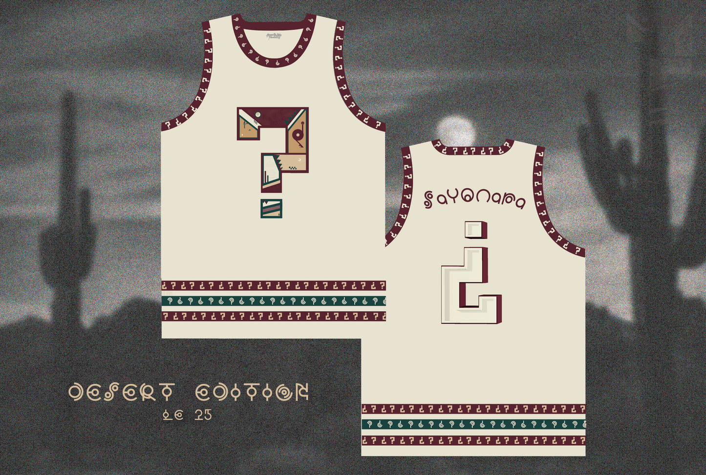 Tip Yotes Basketball - Desert Edition