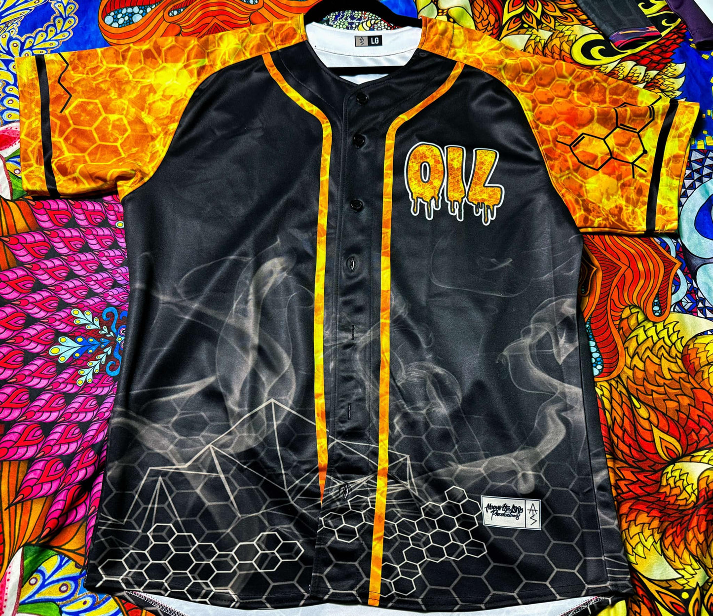 710 OIL Baseball Jersey