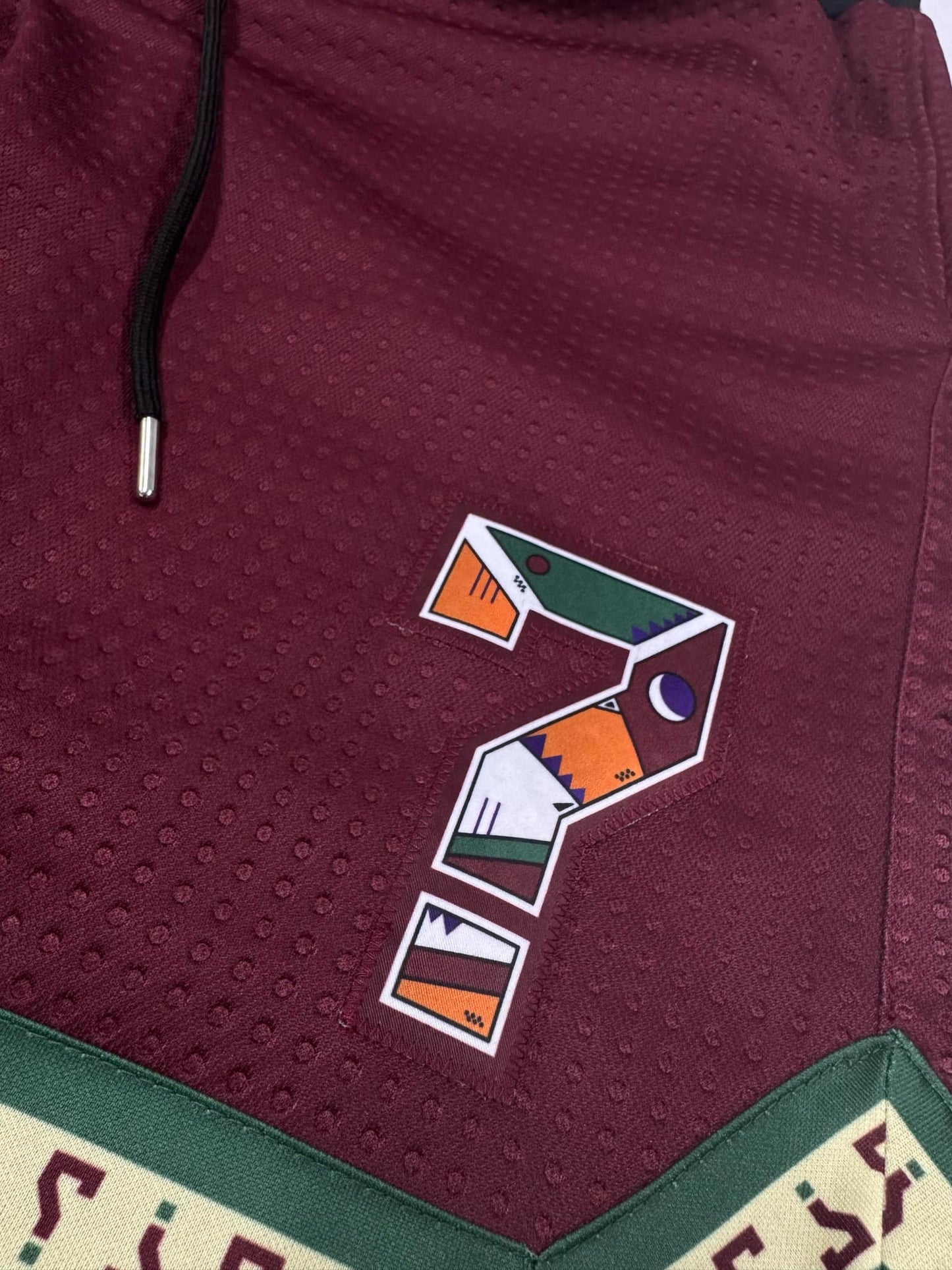 Tip Yotes v1 Basketball Shorts (Maroon)