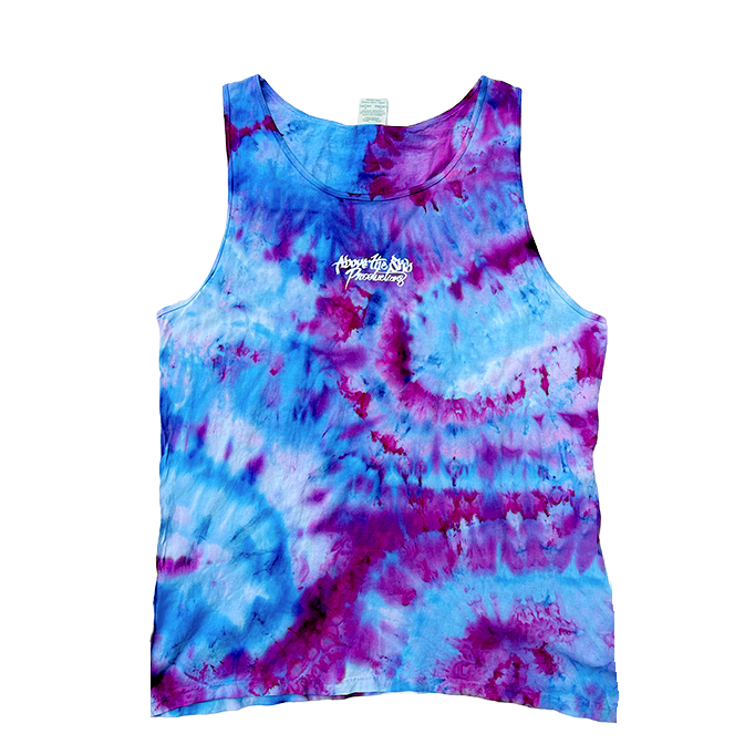 Above The Sky Tie Dye Tank Top