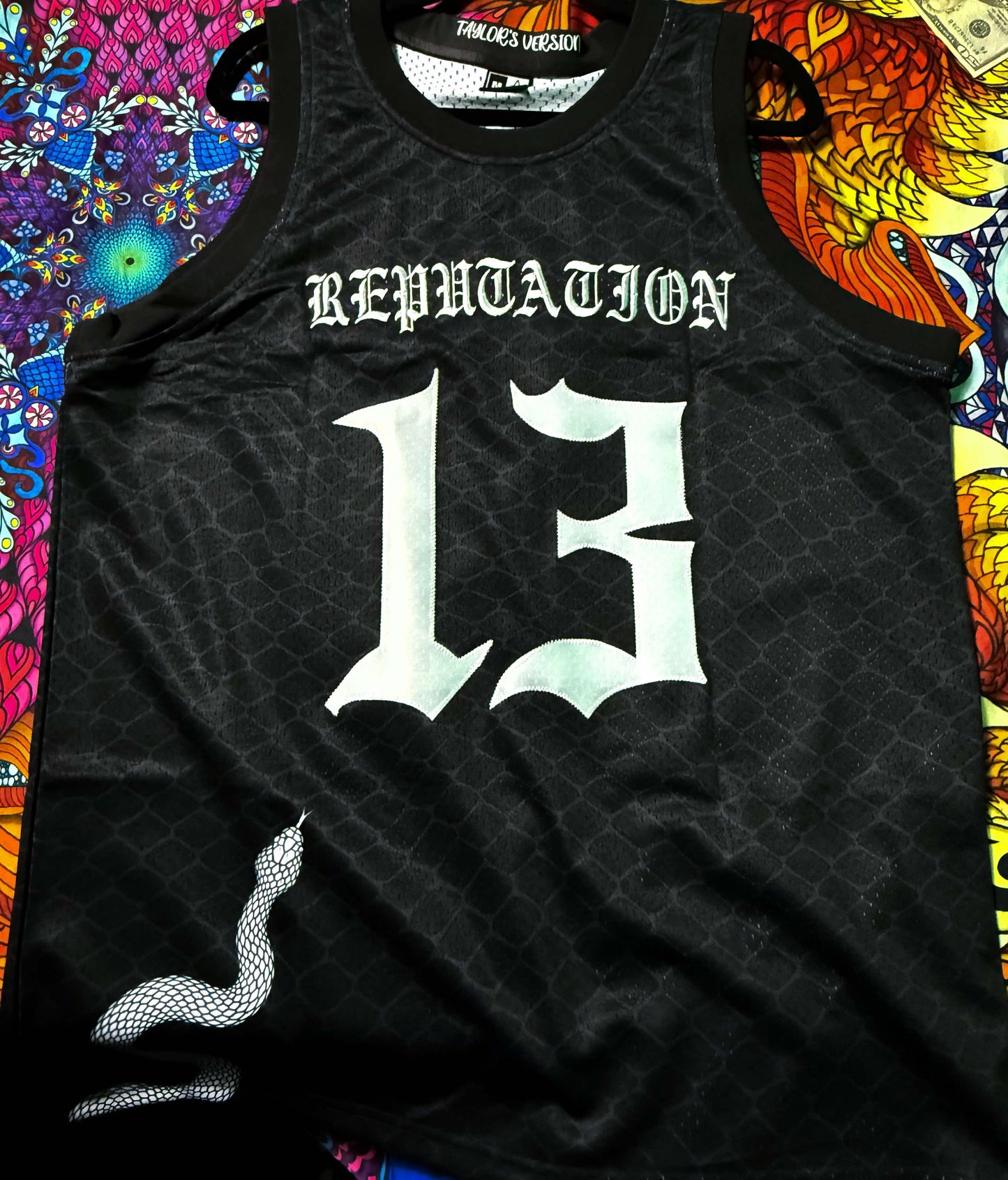 Reputation Basketball Jersey (Embroidered)