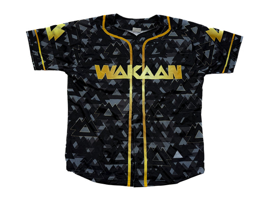 Wakaan Gold Baseball Jersey