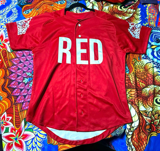RED Baseball Jersey