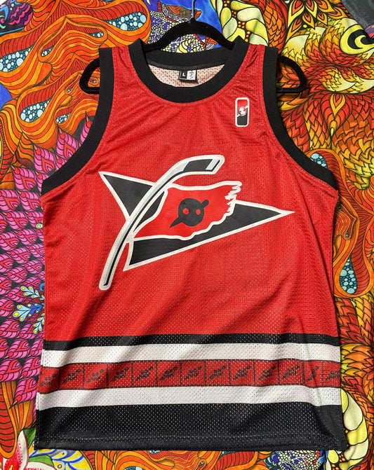 Knife Party - Bonfire Basketball Jersey