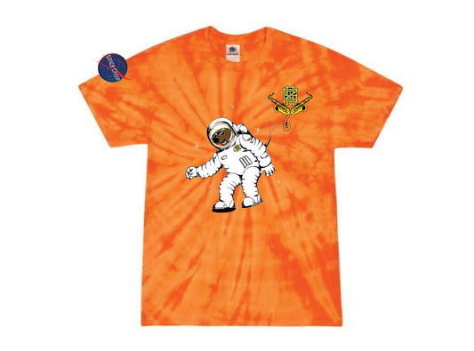 Space Camp Orange Dye T-Shirt